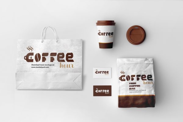 Free Coffee Shop Branding Mockup