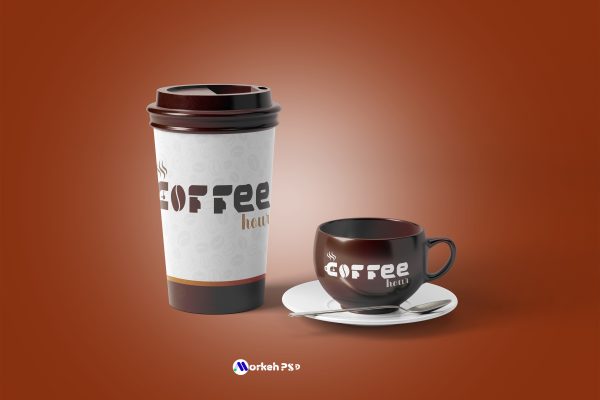 Free Coffee and Tea Cup Mockup