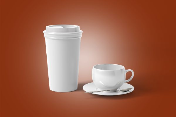 Free Coffee and Tea Cup Mockup - Image 2