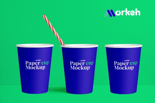 Disposable Cup MockUp PSD