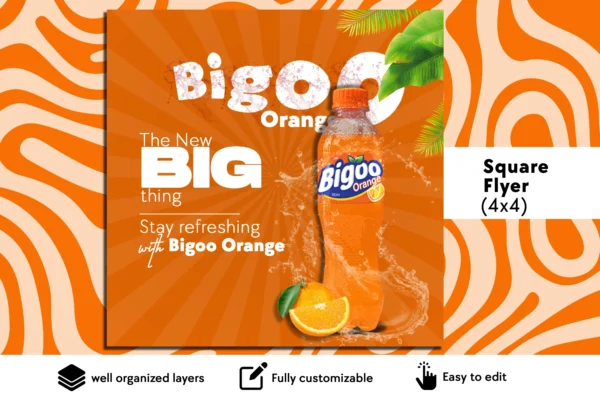 the new big thing bigoo orange - free flyer