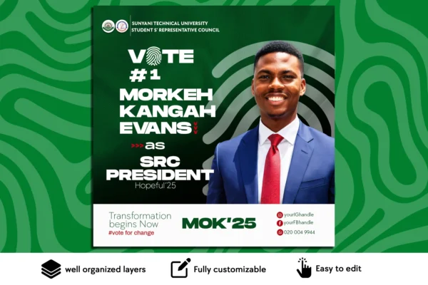 free Election flyer Psd Template